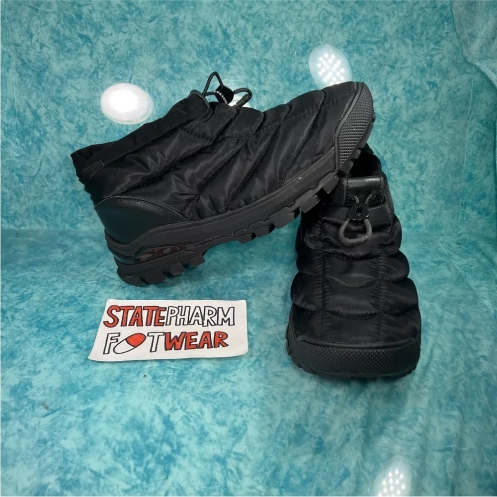 Vans UA Slip Hiker Men’s Black High Top Puffer Hiking Shoes Sneakers